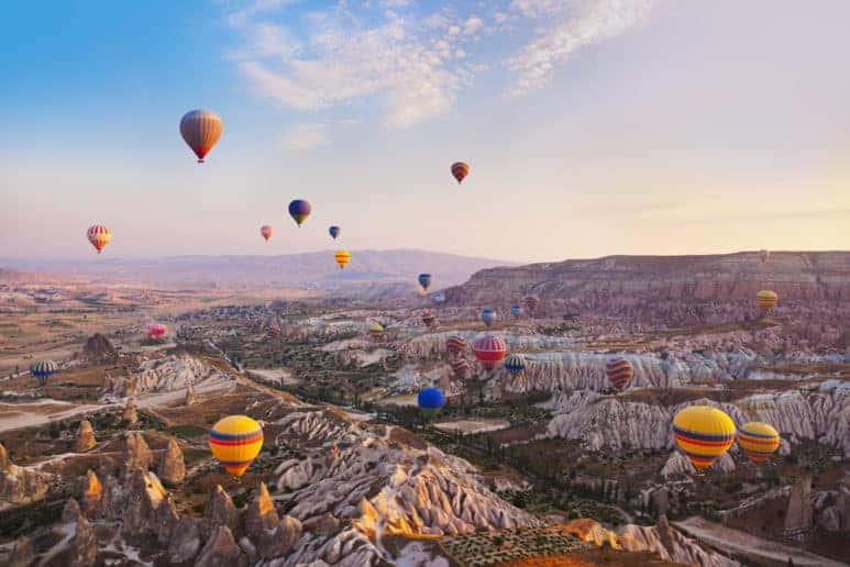 Hot air balloon Cappadocia, Turkey