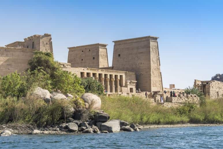 The Philae Temple in Aswan