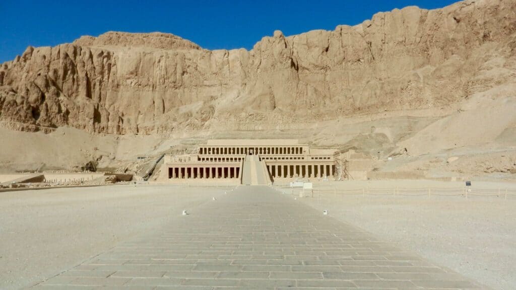 Queen Hatshepsut Temple in Luxor