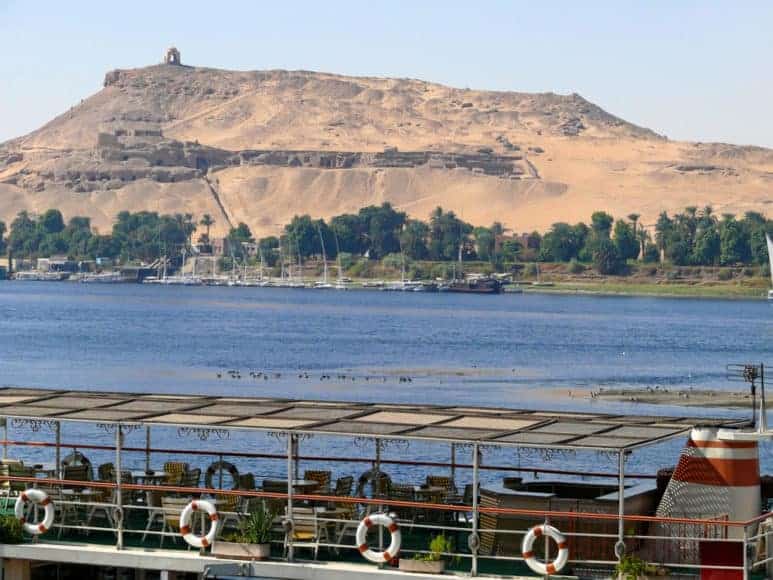 Traveling to Egypt and sailing down the Nile