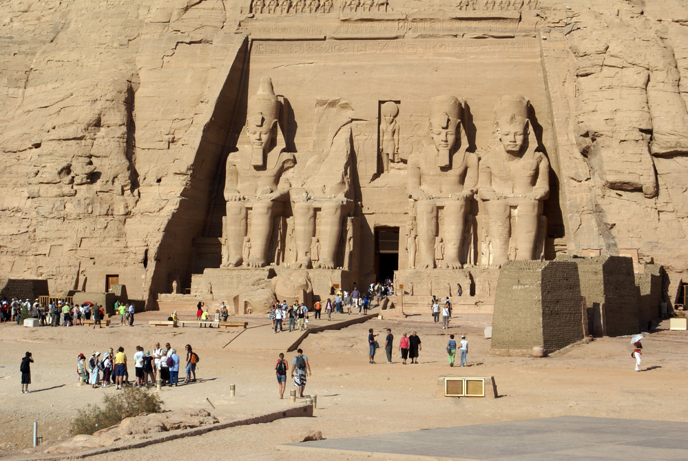 Ramessess II in Abu Simbel Temple 