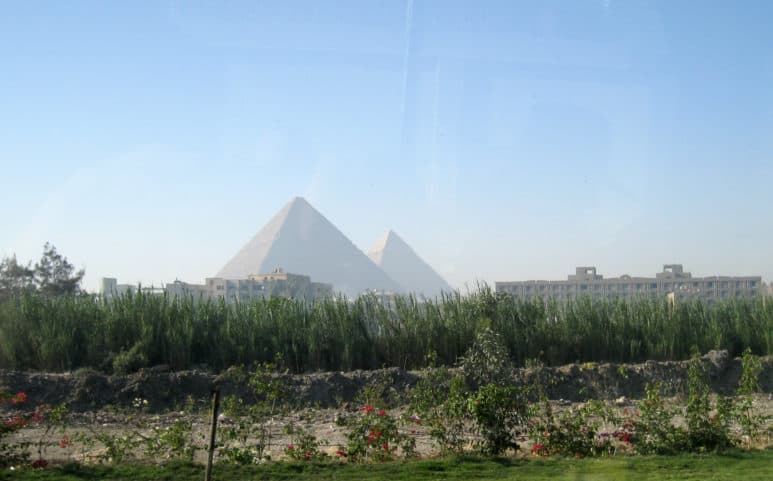 the Great Pyramids and the Sphinx of Egypt