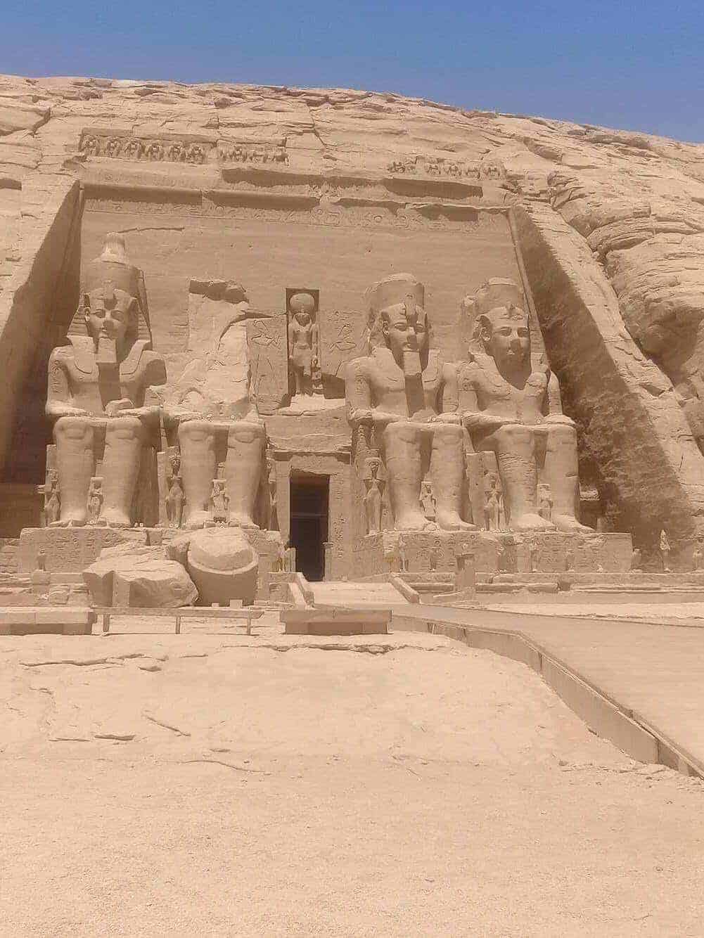 Il fantastico tempio di Abu Simbel