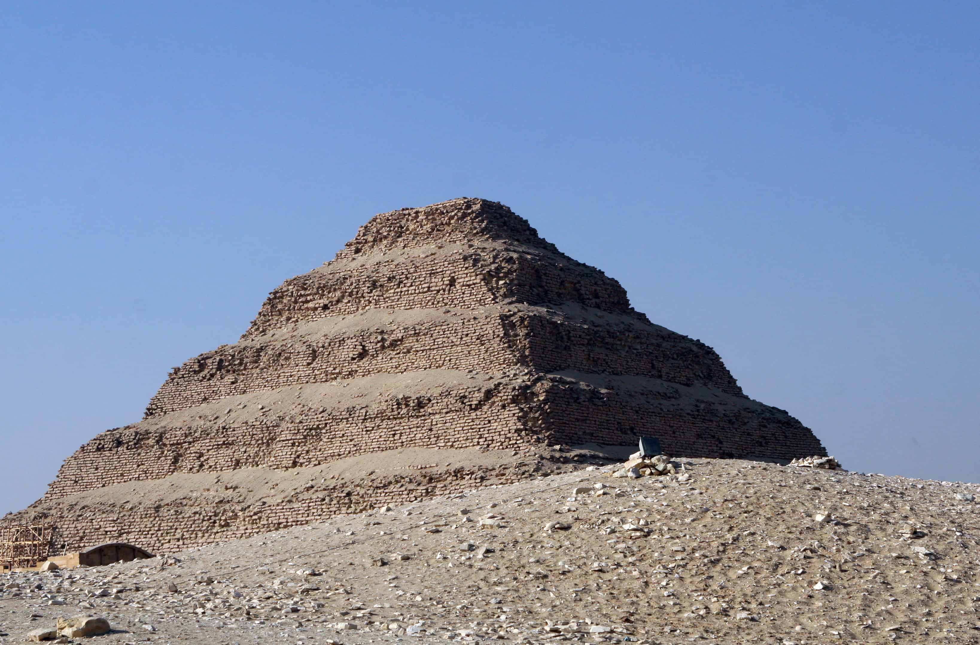 Zoser Step Pyramid in Saqqara