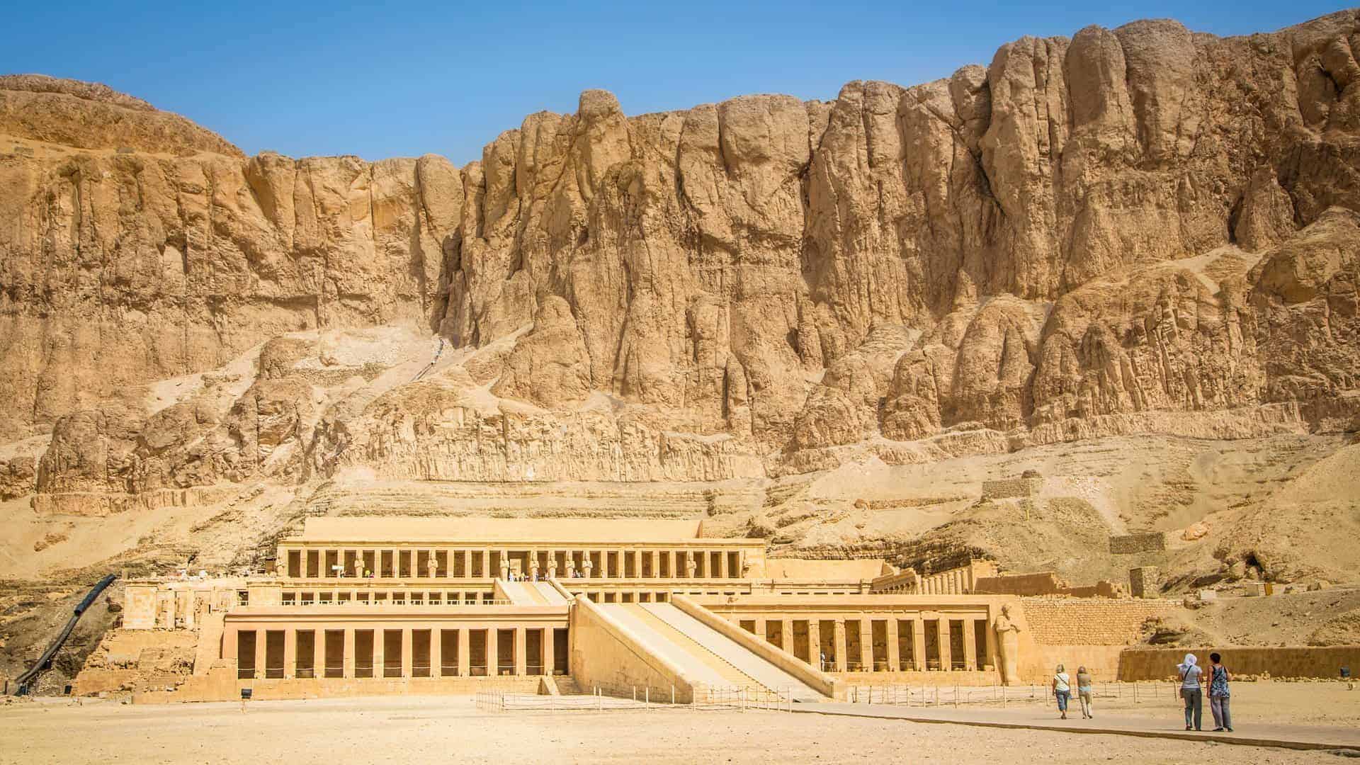 Queen Hatshepsut Temple in the West Bank of Luxor