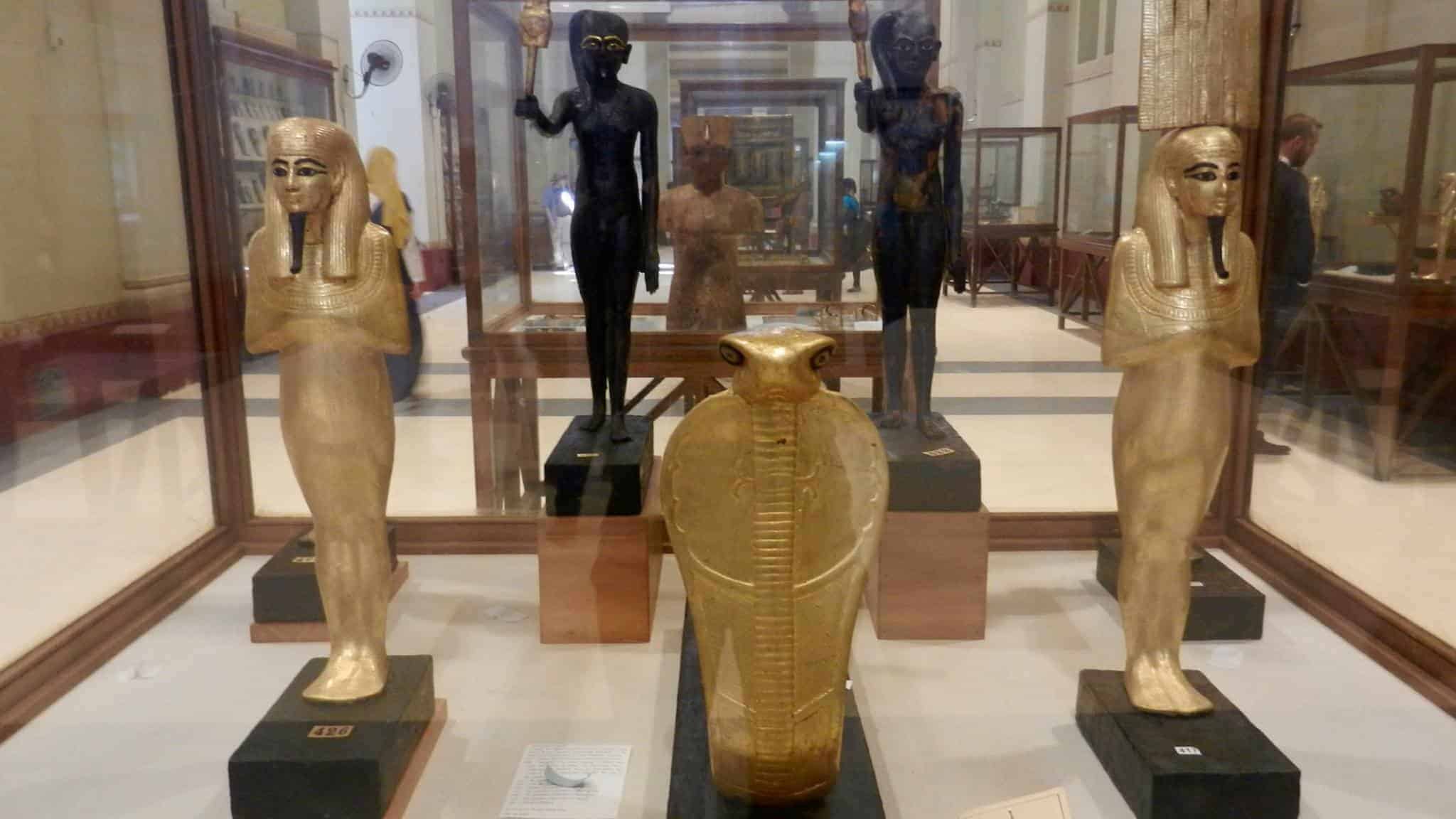 The cobra in the Egyptian Museum
