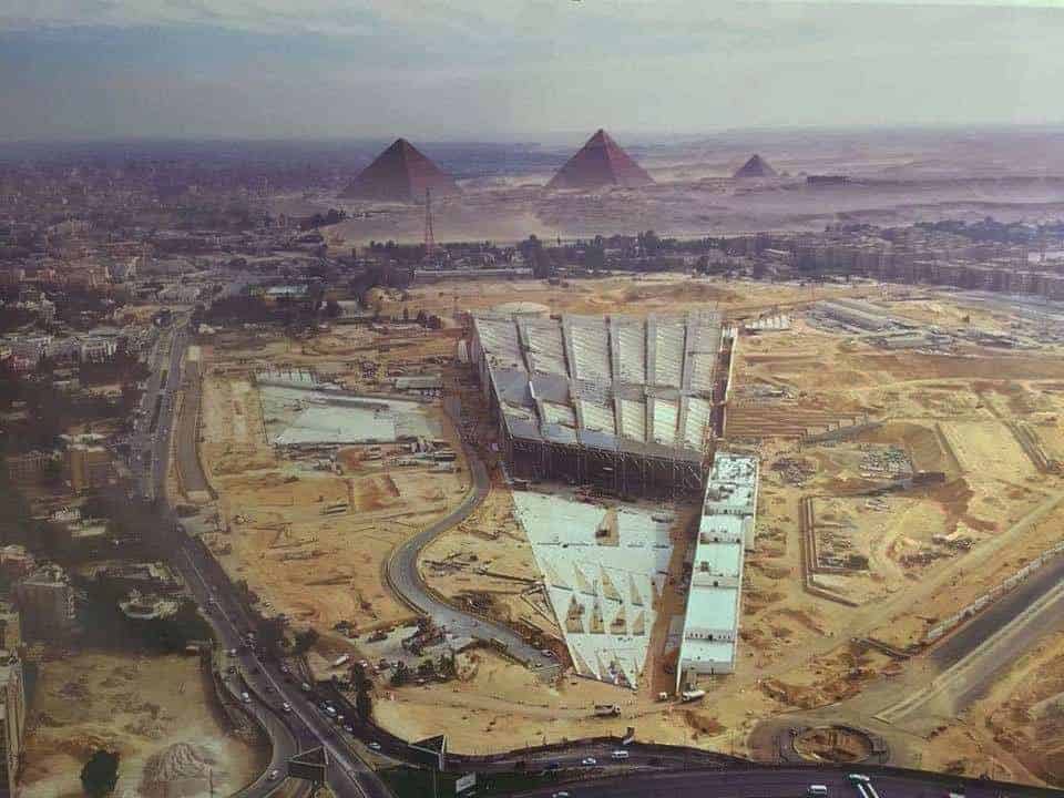 The Grand Egyptian Museum p Photo: Reddit