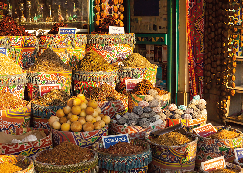 Spices Market in Aswan - Photo Credit: Cruise International