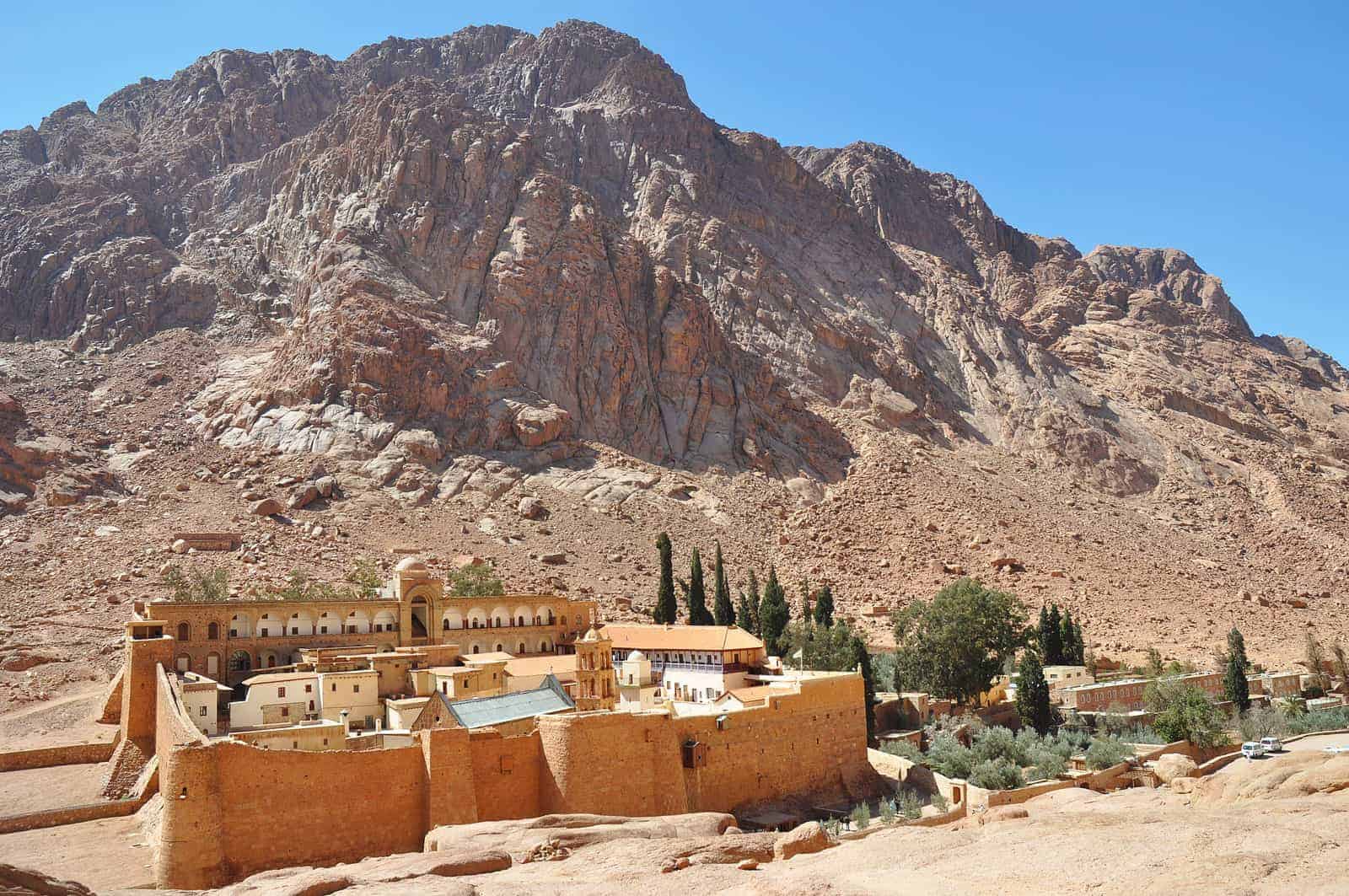 St. Catherine Monastery is one of the most amazing Christina monuments in Egypt - Photo Credit: Encyclopaedia Britannica