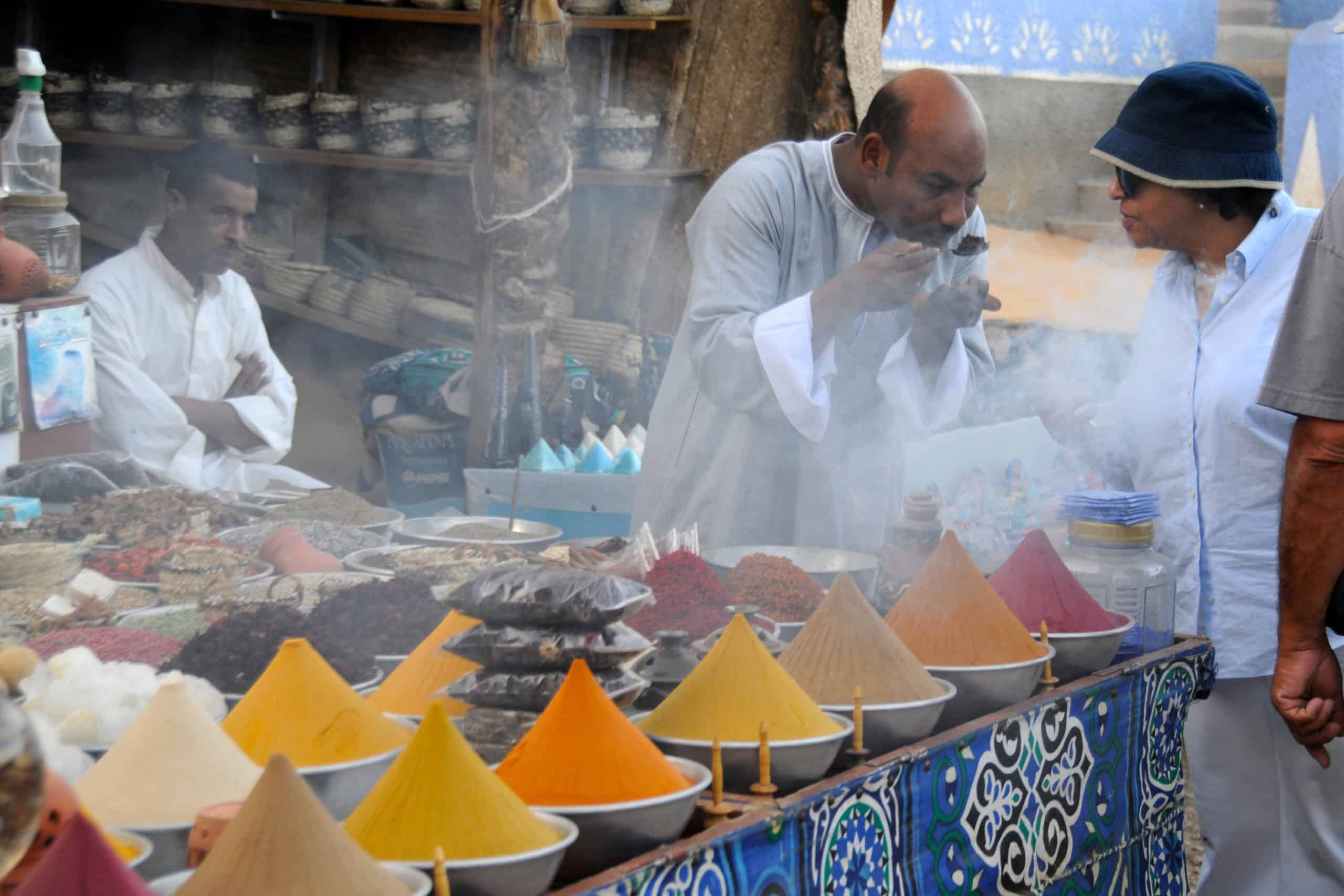 Spices market in the Nubian village - Photo Credit: Wikimedia Commons