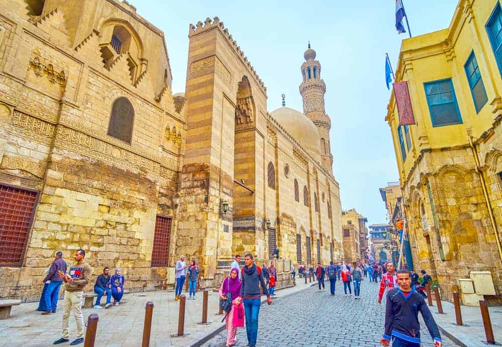 The Mosque and Madrassa of Sultan Barquq in Cairo