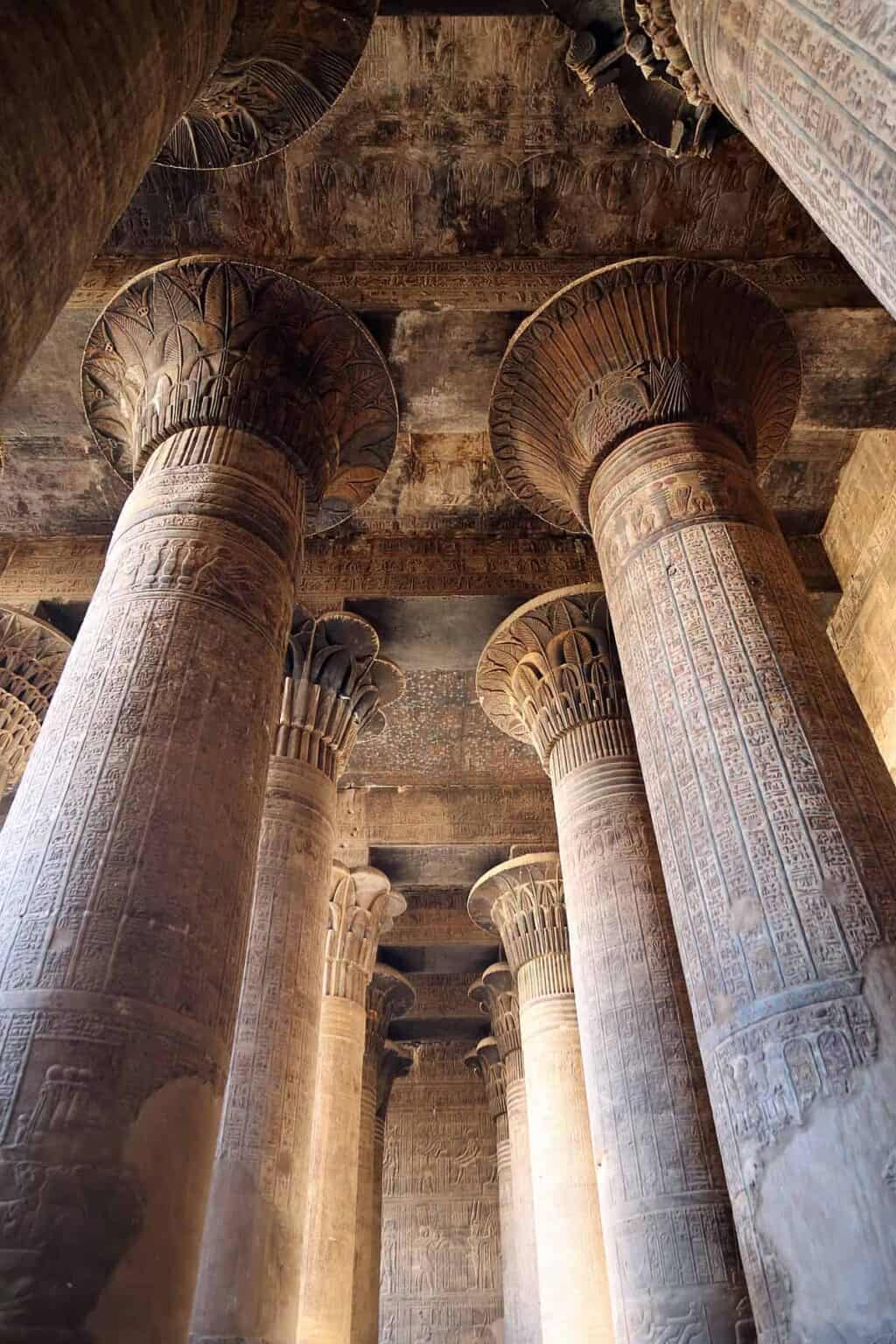 Esna is one of the most beautiful temples in Upper Egypt